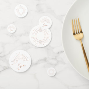 Here Comes The Sun Boho Confetti