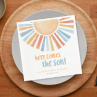Here comes the sun boy baby shower