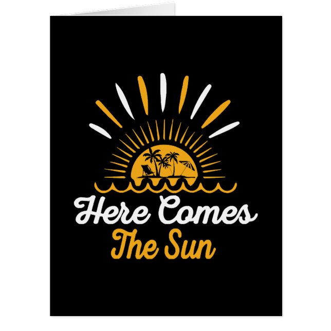 Here Comes The Sun Cards (Front)