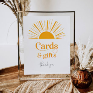 Here comes the sun Cards and gifts Poster