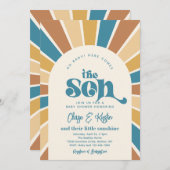 Here Comes The Sun Co-Ed Baby Shower Invitation (Front/Back)