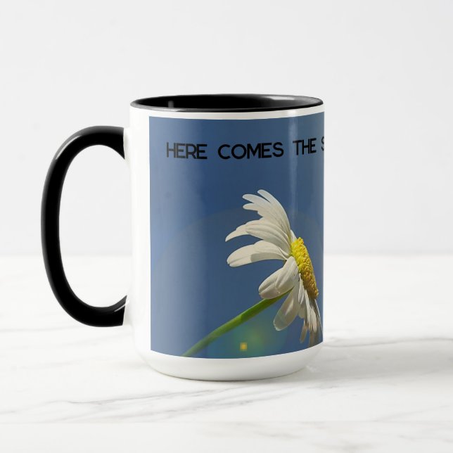 Here Comes The Sun Custom Combo Mug By Zazz_it (Left)
