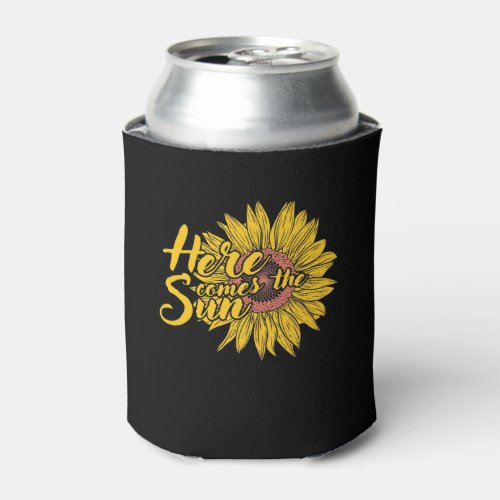 Here Comes The Sun Pflanze Sonnenblume Can Cooler