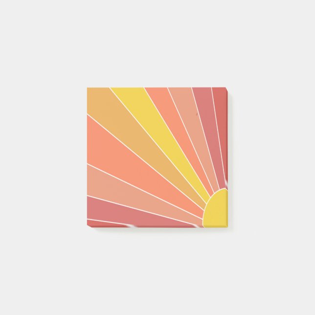Here Comes the Sun Post-it Notes (Front)