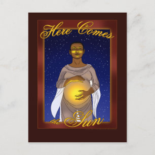 Here Comes the Sun Postcard