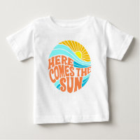 Here Comes the Sun Tee, Retro Style, Hippie Style