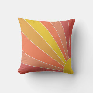 Here Comes the Sun Throw Pillow