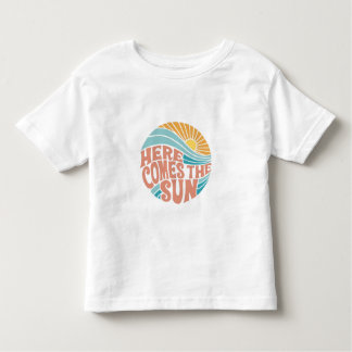 Here comes the sun toddler t-shirt