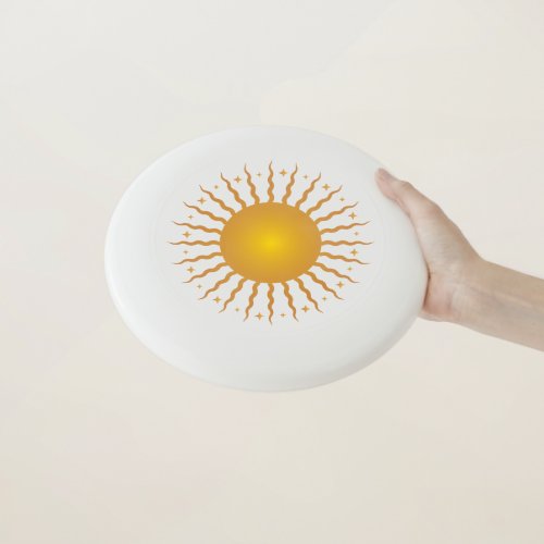 Here Comes The Sun White Frisbee