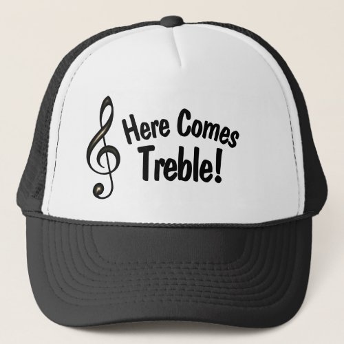 Here Comes Treble Funny Hat for Musicians