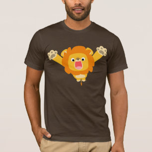 Here comes Trouble (cute cartoon Lion) T-shirt