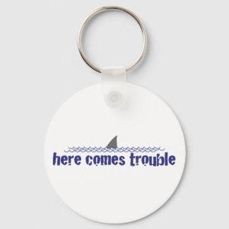 Here comes trouble keychain