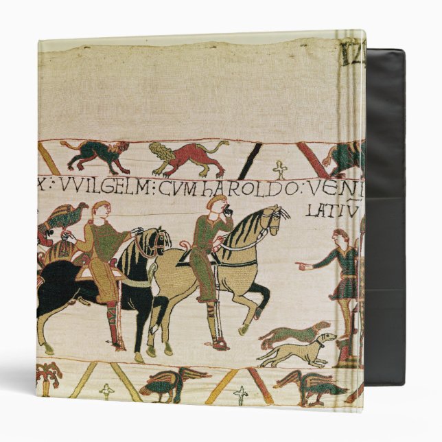 Here Duke William goes with Harold to his Binder (Front/Inside)