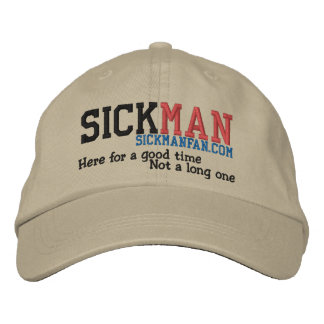 HERE FOR A GOOD TIME EMBROIDERED BASEBALL CAP