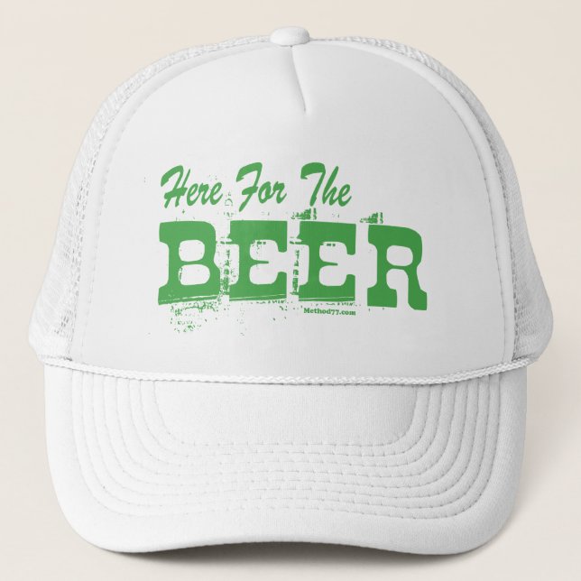 Here for Beer Hats (Front)