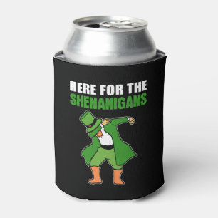 Here for Shenanigans Stoner Or Smoker Gift Can Cooler