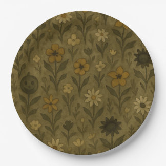 Here for the "Boos" Happy Halloween Paper Plates