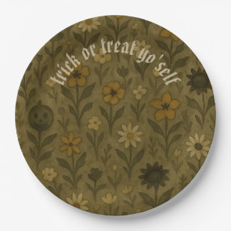 Here for the "Boos" Trick or Treat Yo'Self Paper Plates