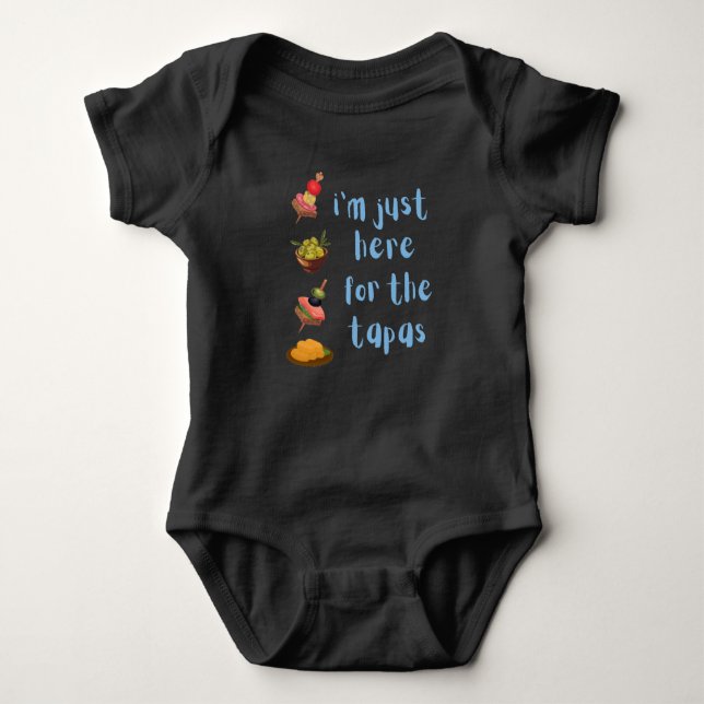  Here for the Tapas Baby Bodysuit (Front)