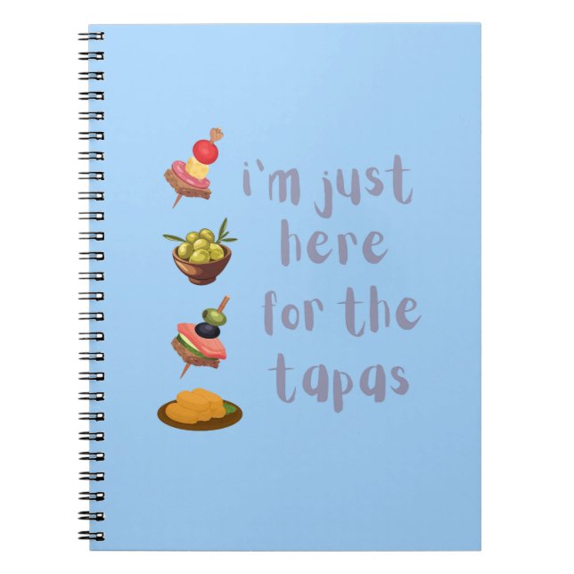 Here for the Tapas Notebook (Front)