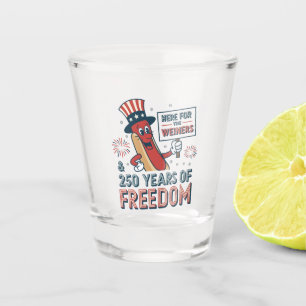 Here for the Weiner 250th years of Freedom Shot Glass