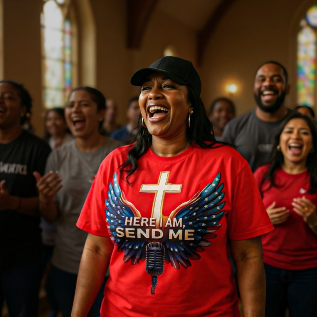 Here I Am, Send Me T-Shirt (Creator Uploaded)