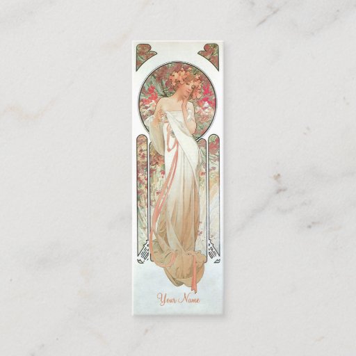 Customizable Here I am ~ Slim Calling / Business Cards