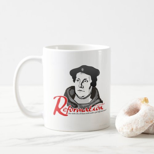 Here I Stand Martin Luther Reformation 500th Mug