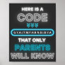 Here Is A Code That Only Parents Will Know  Poster