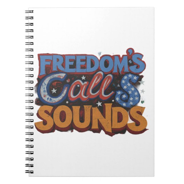  here is a note book  design with the text "Free (Front)