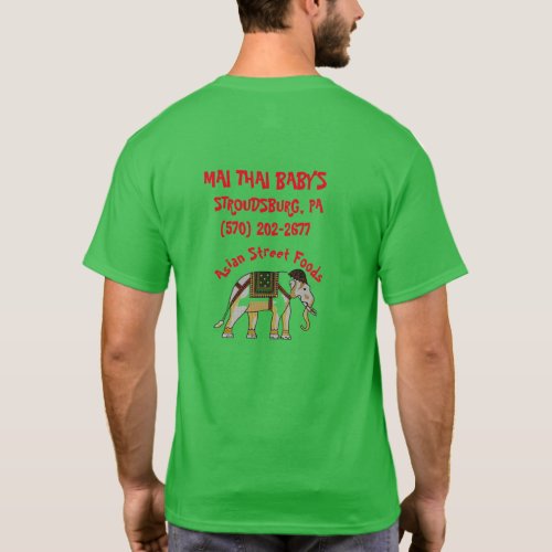 Here is a shirt for a worker or for a fan