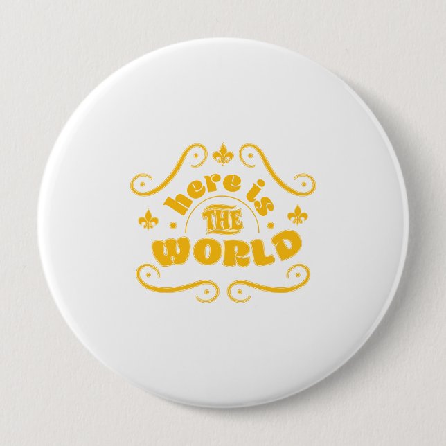 Here is the world button (Front)