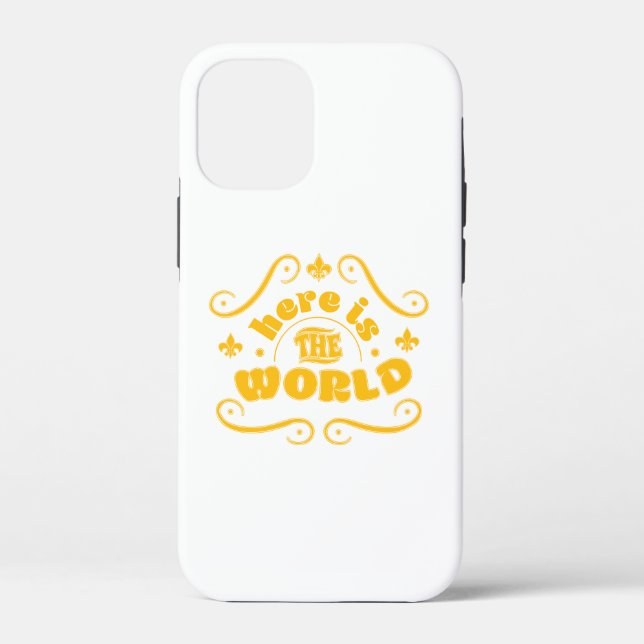 Here is the world Case-Mate iPhone case (Back)