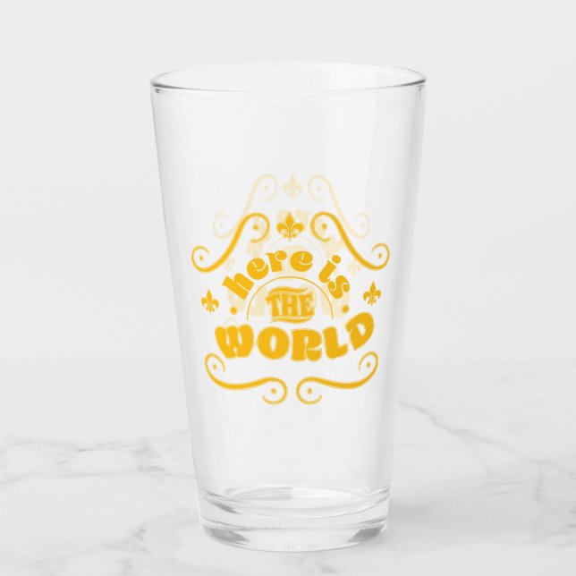 Here is the world glass (Front)