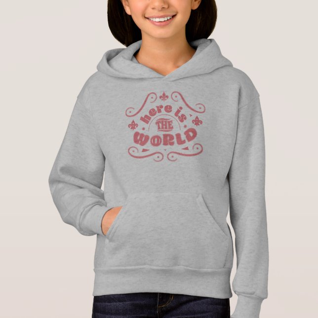 Here is the world hoodie (Front)