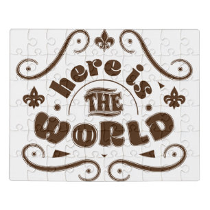 Here is the world jigsaw puzzle