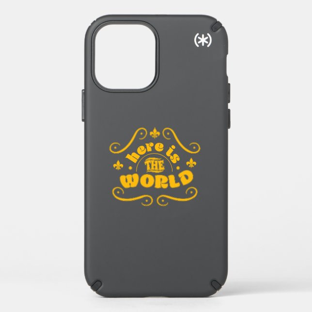 Here is the world speck iPhone 12 case (Front)