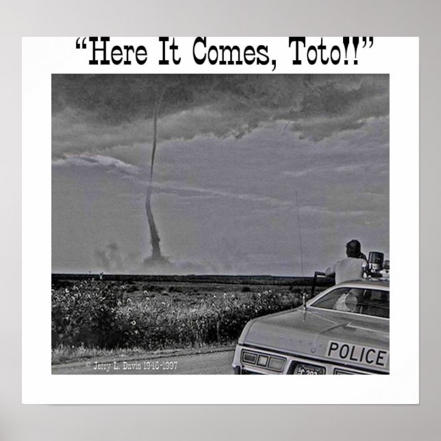 "Here It Comes Toto!!" Poster (Front)