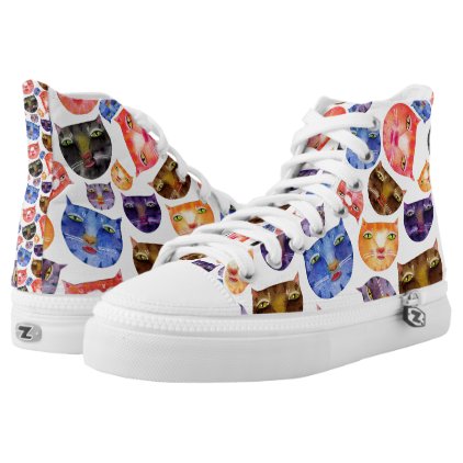 Here Kitty Kitty High Top Sneakers