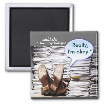 Here Lies A School Psychologist Magnet by schoolpsychdesigns at Zazzle