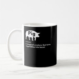 Here Piggy Piggy T shirt Boar Hunting Vintage Pig Coffee Mug