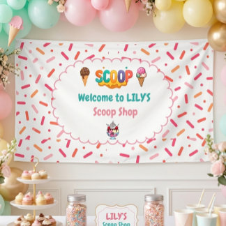 Here,s the scoop Viral Aesthetic Birthday Banner