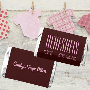 'HERE SHE IS' Hersheys Candy Bars ready to SHARE!! Hershey's Miniatures