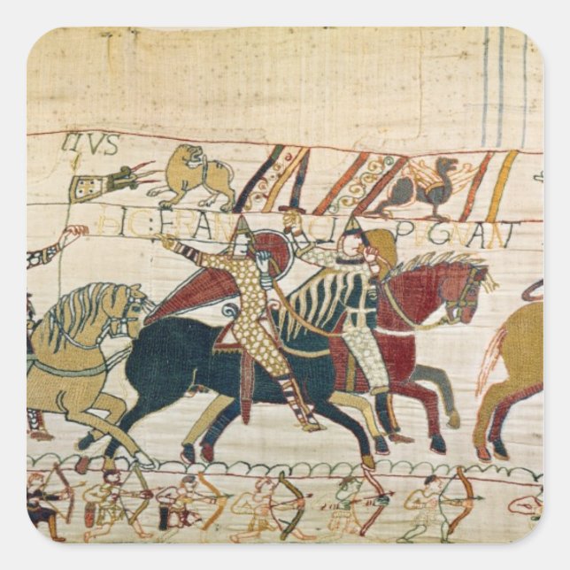 Here the French are fighting Square Sticker (Front)