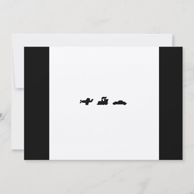 Here, There, and Everywhere Bridal Shower Invitation (Front)