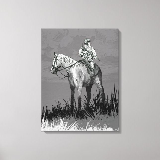 "Here There Be Knights" art print by Jaime Munt (Front)