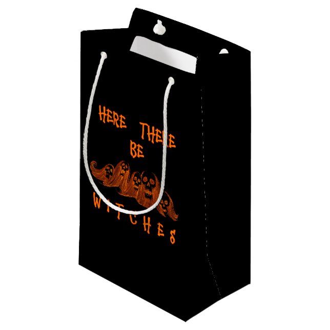 Here There Be Witches Gift Bag (Front Angled)
