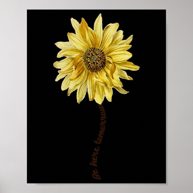 Here Tomorrow' Suicide Prevention Awareness 1  Poster (Front)