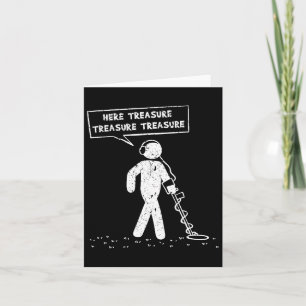 Here Treasure Metal Detector Probe Sundler Sondels Card