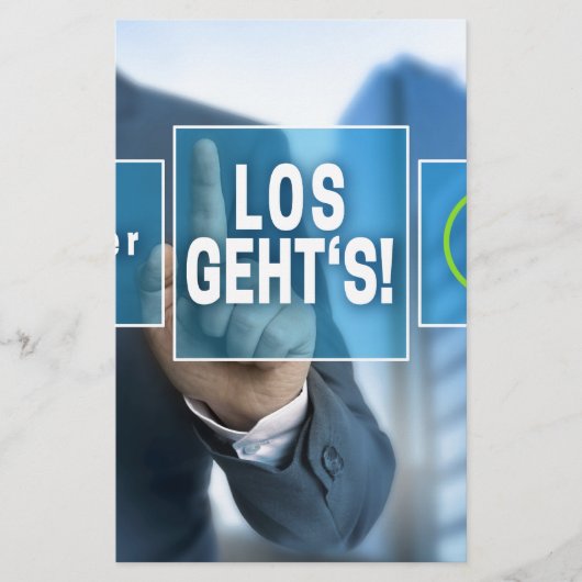 Here we go (german los gehts) touchscreen concept (Front)